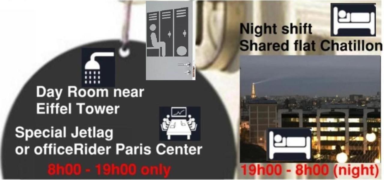 Eiffel Citea Access Dayroom Espace Paris Sans Nuitee Et Chambre Partagee Chatillon Nuitee -- Repos Journee Ou Espace Travail 8-19H Proche Tour Eiffel Ou Usage Bureau A L'Heure En Journee -- Nuitee Chatillon Avenue パリ エクステリア 写真
